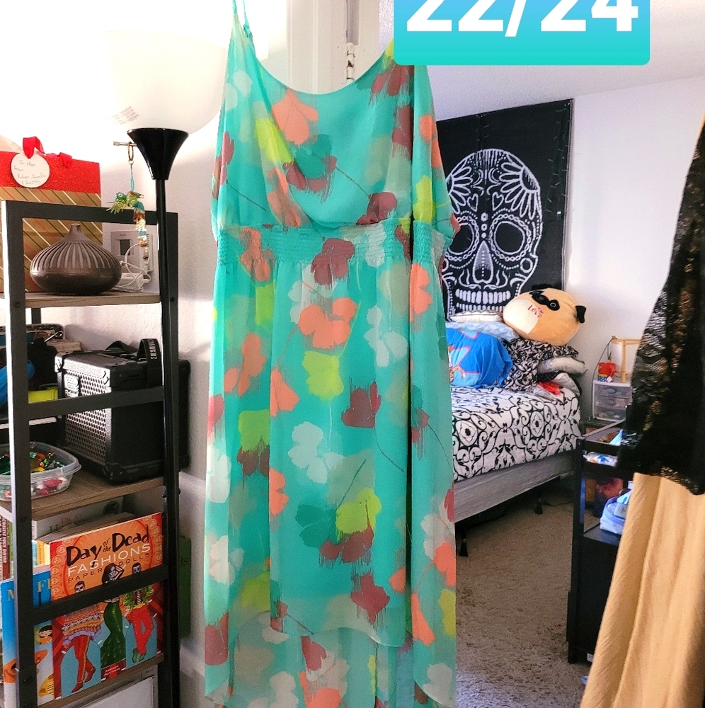 Lane Bryant chiffon dress